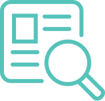 Radical transparency icon