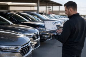 bring seo case study Professional man reviewing analytics outdoors copy