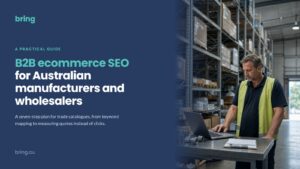 b2b ecommerce seo guide